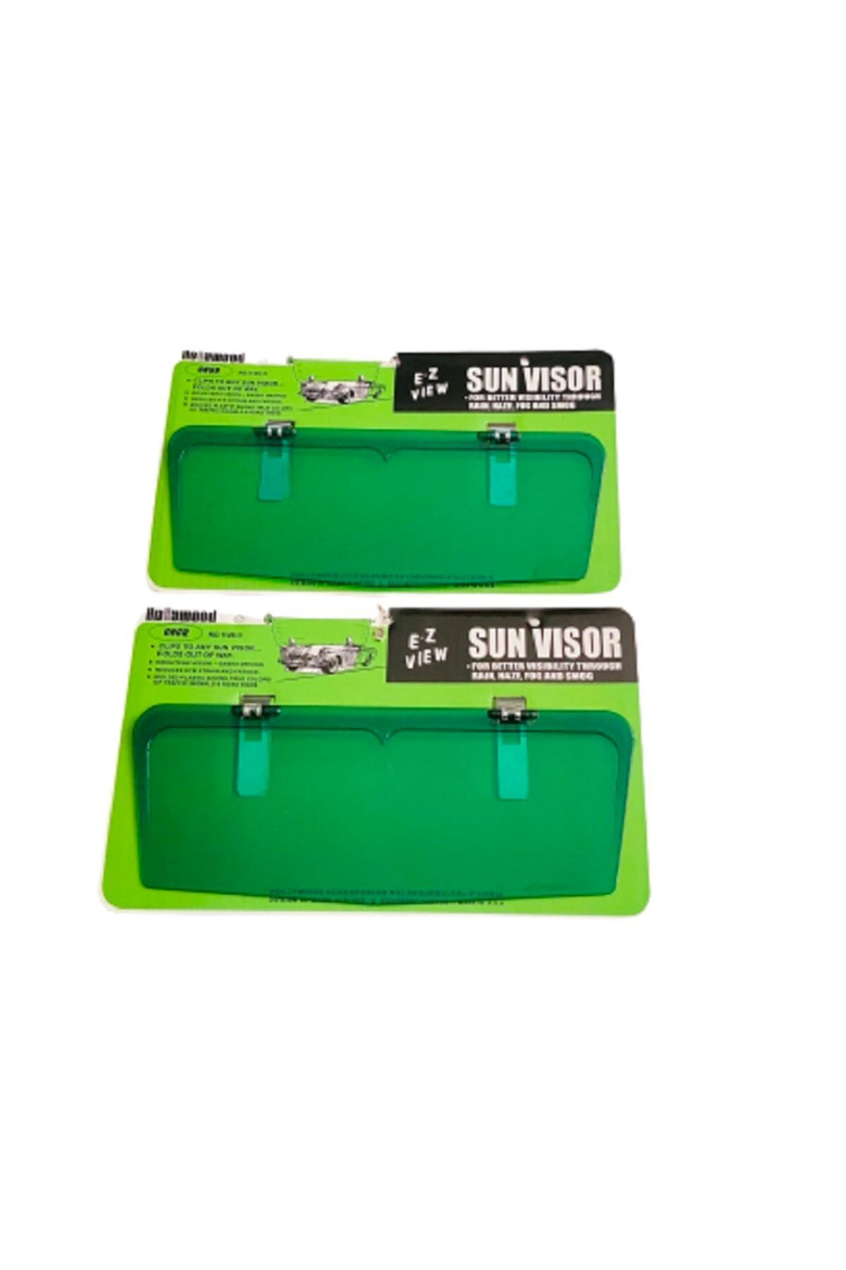 Etiketçilere Vazgeçilmezi Özel Hollywood Güneşlik Yeşil Takım - Holywood Güneşlik Yeşil - 2 Adet