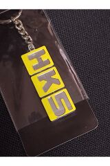 HKS OTO ANAHTARLIK PLASTİK SARI-KROM (1 ADET )