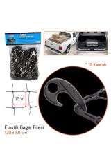 Bagaj Filesi Elastik Siyah Çok Amaçlı 120x80cm 4620625