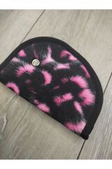 Çocuk Emniyet Kemeri Düzenleyici Ve Tutucu Emniyet Kemer Pedi(SİYAH-Pembe Renk) Yumuşak kumaş