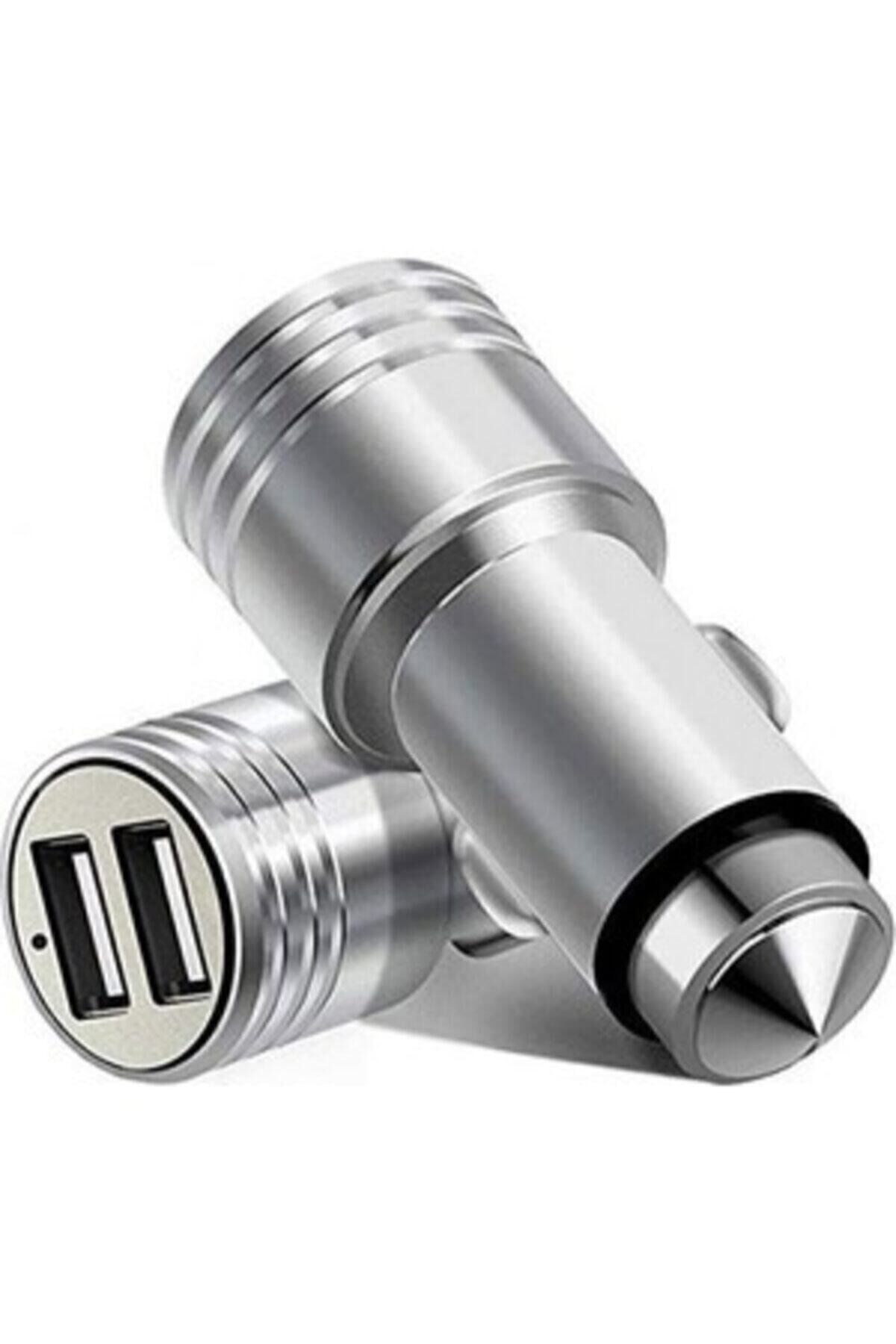 2.1a Araç Çakmaklık Şarjı 2 Giriş Usb