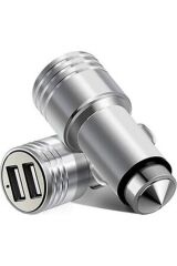 2.1a Araç Çakmaklık Şarjı 2 Giriş Usb