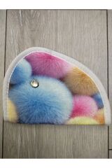 Çocuk Emniyet Kemeri Düzenleyici Ve Tutucu Emniyet Kemer Pedi(ÇOK RENKLİ TOPLAR) Yumuşak kumaş