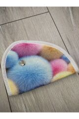 Çocuk Emniyet Kemeri Düzenleyici Ve Tutucu Emniyet Kemer Pedi(ÇOK RENKLİ TOPLAR) Yumuşak kumaş