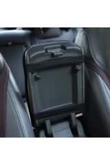 DİJİTAL BOZKURT&BAYRAK BASKI Oto Kol Dayama Minderi 29x19 Cm Kaymaz Alt Yüzey (LASTİKLİ SABİTLEME)