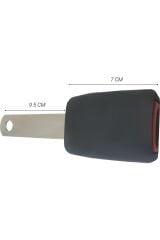 Emniyet Kemeri Kilit Uzun Ayak Demir Bağlama Klipsi