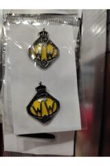 WW logolu fındık arma döküm 2x2 cm ölçülerinde (2 adet)