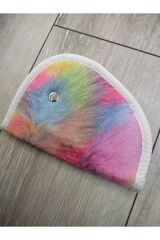 Çocuk Emniyet Kemeri Düzenleyici Ve Tutucu Emniyet Kemer Pedi (ÇOK RENKLİ) Yumuşak kumaş