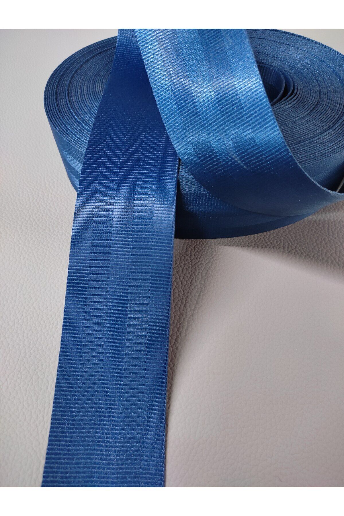 6 METRE LACİVERT Renkli Emniyet Kemeri 2 Kemer Için (LACİVERT) 2 Adet E Sertifika Hediyelidir