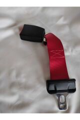 Emniyet Kemer Uzatıcı (KIRMIZI RENK KAYIŞ) Çocuk Koltuğu Hamile Ve Şişmanlara Uygundur (1 ADET)