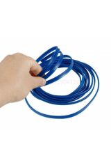 5 Metre Mavi Araç Içi Şerit Göğüs Fitili Torpido Fitili Trim Şerit Oto Aksesuar