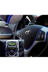 5 Metre Mavi Araç Içi Şerit Göğüs Fitili Torpido Fitili Trim Şerit Oto Aksesuar