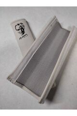 DİJİTAL ATATÜRK BASKILI SİYAH BASKI KİRLİ BEYAZ Araç Emniyet  Kemer Kılıfı & Ped (2 ADET )