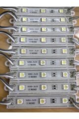 Beyaz Renk Takoz Power LED 12V 5050 SMD 3 Çip Epoxy Kaplı 5 ADET
