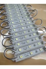 Beyaz Renk Takoz Power LED 12V 5050 SMD 3 Çip Epoxy Kaplı 5 ADET
