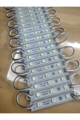 Beyaz Renk Takoz Power LED 12V 5050 SMD 3 Çip Epoxy Kaplı 5 ADET