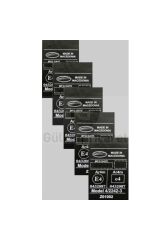 ARAÇ EMNİYET KEMERİ E İŞARETLİ SERTİFİKA ETİKETİ (5 ADET)