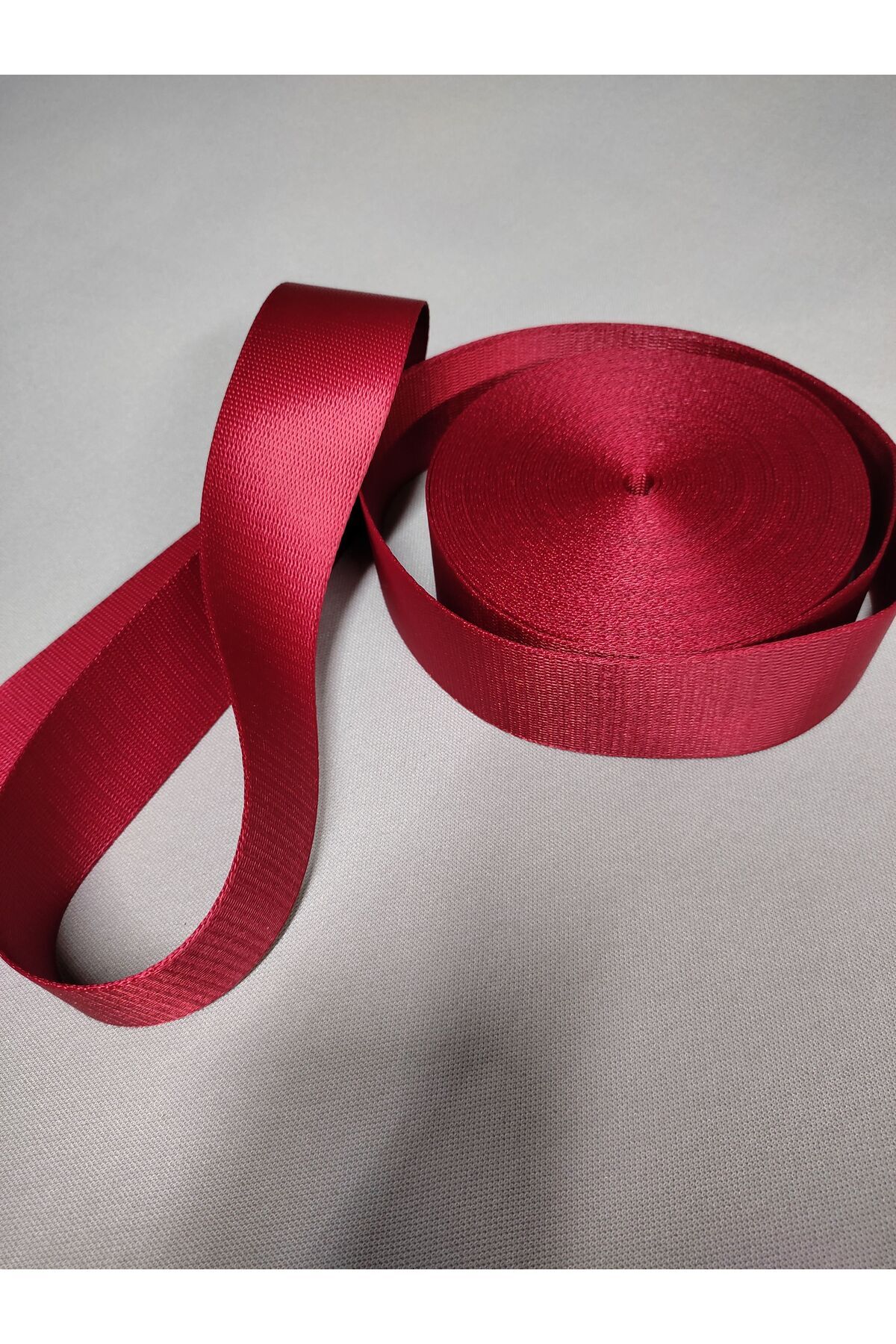 3 Metre Kırmızı Emniyet Kemeri Kemer Halatı ( 1 Kemer Için)