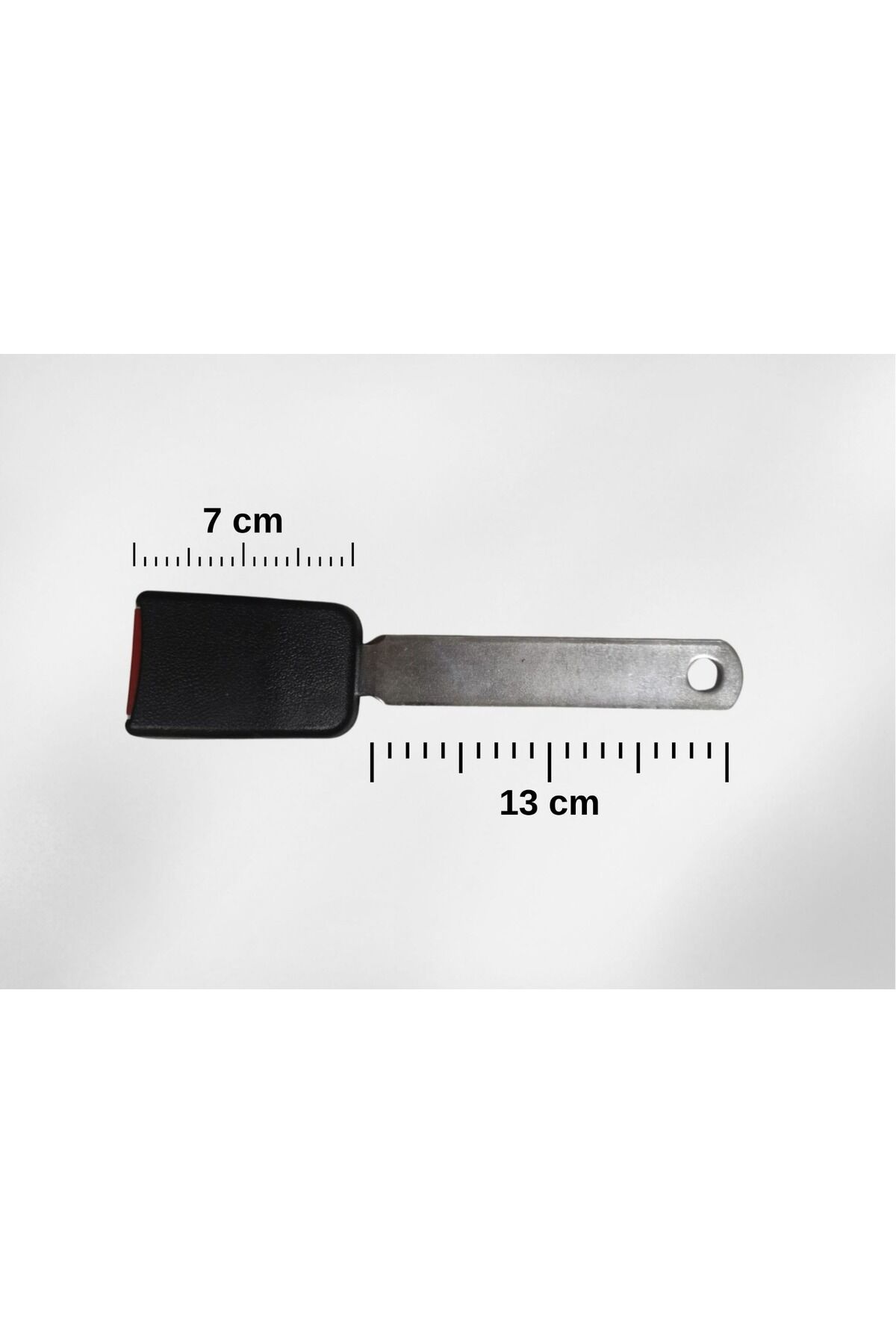 Emniyet Kemeri Kilit  EN UZUN BOY AYAK  Demir Bağlama Klipsi (TOPLAM 20 CM)