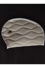 Çocuk Emniyet Kemeri Düzenleyici Ve Tutucu Emniyet Kemer Pedi(BEJ Renk)