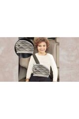 Çocuk Emniyet Kemeri Düzenleyici Ve Tutucu Emniyet Kemer Pedi(BEJ Renk)