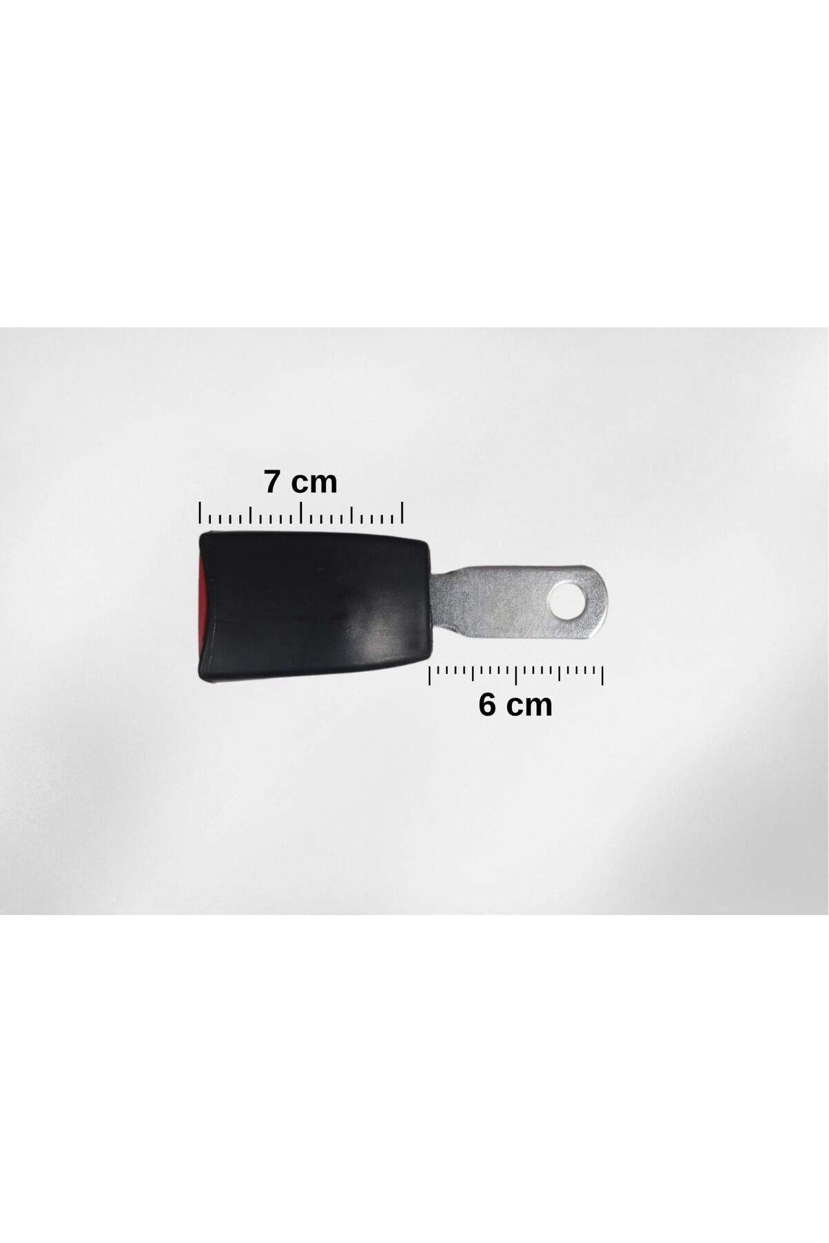 Emniyet Kemeri Kilit KISA AYAK  Demir Bağlama Klipsi (TOPLAM 13 CM)