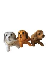 Araç içi Kafa Sallayan Köpek Araba Süsü Beyaz Nanopro