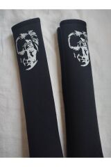 DİJİTAL ATATÜRK SİLÜET BASKILI SİYAH Araç Emniyet Koltuk Kemer Kılıfı & Ped 2 ADET (YUMUŞAK KUMAŞ)