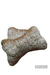 BOYUN Yastığı ve Taş Detaylı Kemer pedi Peluş SÜTLÜ KAHVE (1 TAKIM)