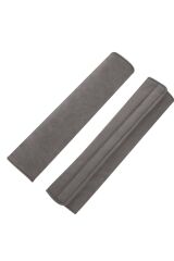 Emniyet KEMERİ Koltuk Kemer Pedi 2 ADET (YUMUŞAK KUMAŞ) (VOLEUR KUMAŞ) Gri̇
