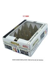 A Kalite Bijon Kapağı Sivri 17 Mm Altın Sarı 20 Li Set