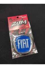FİAT ZUM ÖN PANJUR - ARKA BAGAJ ARMASI 7 CM (1 ADET) MAVİ Mavi̇-Krom
