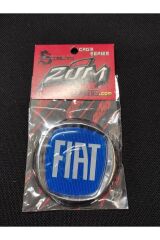 FİAT ZUM ÖN PANJUR - ARKA BAGAJ ARMASI 7 CM (1 ADET) MAVİ Mavi̇-Krom