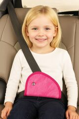 Çocuk Emniyet Kemeri Düzenleyici Ve Tutucu Emniyet Kemer Pedi(Pembe Renk) Yumuşak kumaş