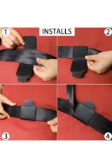 Hakiki Deri Oto Emniyet Kemeri Düzenleyici – Konfor ve Güvenlik (1 Adet)