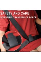 Hakiki Deri Oto Emniyet Kemeri Düzenleyici – Konfor ve Güvenlik (1 Adet)