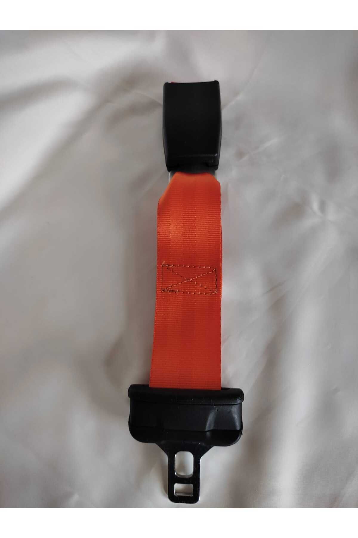 Emniyet Kemer Uzatıcı (TURUNCU RENK KAYIŞ) Çocuk Koltuğu Hamile Ve Şişmanlara Uygundur (1 ADET)