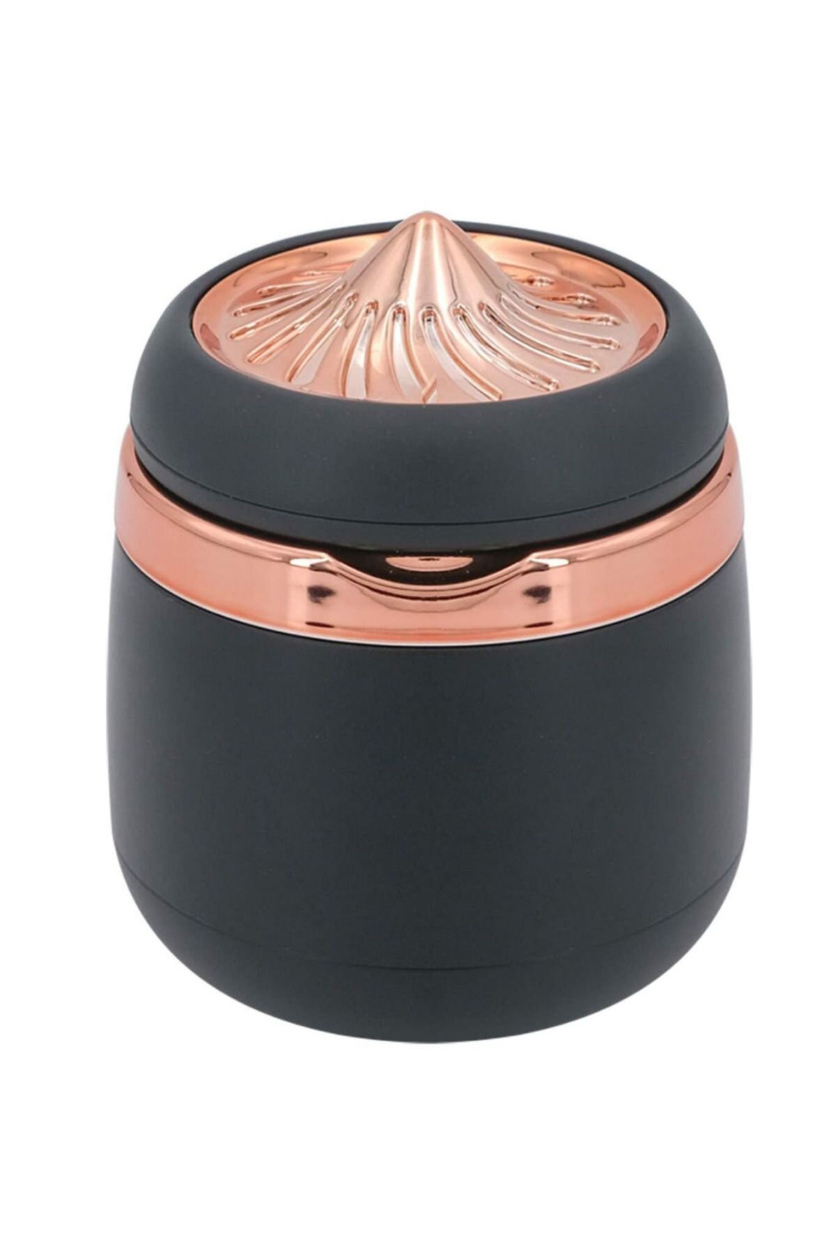 Araç Içi Işıklı Porselen Küllük Gold Renk Kapaklı 7 Renk Işıklı Yanmaz Koku Geçirmez