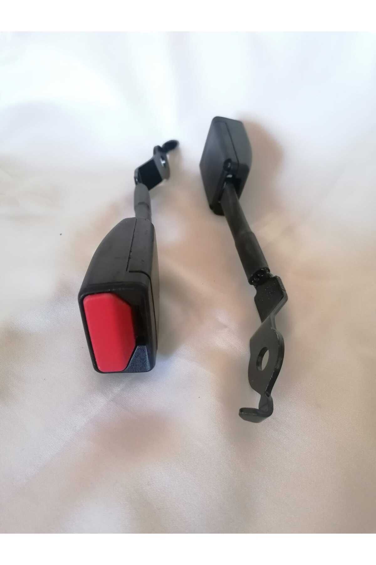 Emniyet kemeri Çift Çelik Halatlı İzoleli Universal Bağlama Klipsi (Toplamboy 25 cm) (1 Adet)