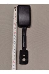 Emniyet Kemeri Çelik Halatlı Izoleli Universal Bağlama Klipsi (TOPLAMBOY 23 CM)