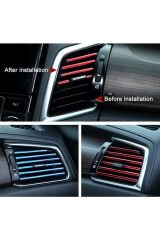Araç Içi Klima Izgara Hava Çıkış Dekoratif Şeritler Klima Şerit