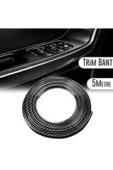 Araç Içi Dekoratif Torpido Ve Kapı Döşeme Fitili Neon Ip 5 Metre Karbon