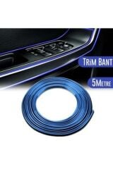 Araç Içi Dekoratif Torpido Ve Kapı Döşeme Fitili Neon Ip 5 Metre Mavi