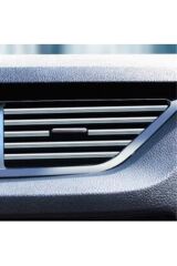 Araç Içi Klima Izgarasına Geçmeli Klima Süsü Havalandırmaya Geçme Renkli Çıta Krom Gümüş