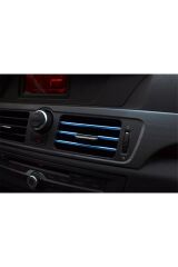 Araç Içi Klima Izgarasına Geçmeli Klima Süsü Havalandırmaya Geçme Renkli Çıta Mavi