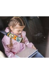 Araba Emniyet Kemeri Uyumlu  Kılıfı Pedi Çok Renkli