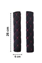 Emniyet Kemeri NAKIŞLI Koltuk Kemer Pedi 2 ADET (YUMUŞAK KUMAŞ) (VOLEUR KUMAŞ)