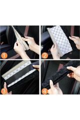 Emniyet Kemeri NAKIŞLI Koltuk Kemer Pedi 2 ADET (YUMUŞAK KUMAŞ) (VOLEUR KUMAŞ)