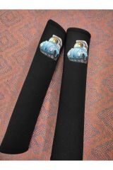 DİJİTAL VOSVOS BASKILI SİYAH Araç Emniyet Koltuk Kemer Kılıfı & Ped 2 ADET (DÜZ YUMUŞAK KUMAŞ)